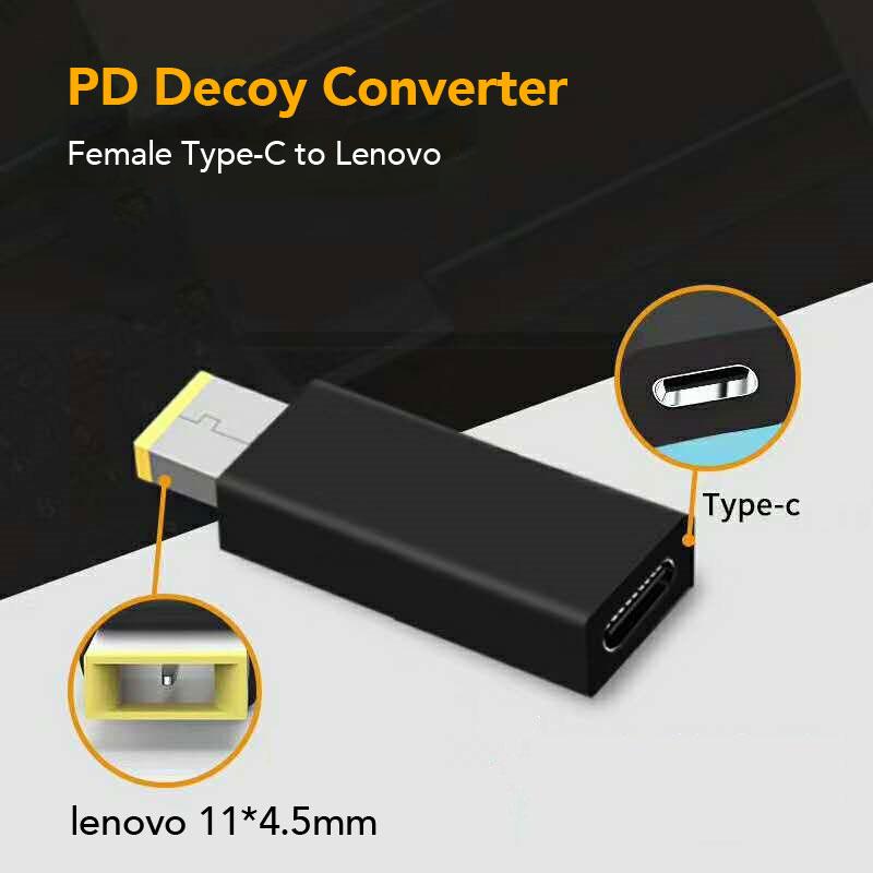 USB-C to DC Adapter Lenovo Slim Tip 11x4.5mm